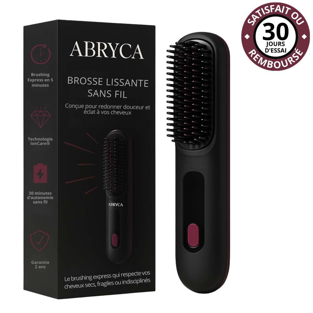 La Brosse ABRYCA™ – Redonnez vie et éclat à vos cheveux en 5 minutes