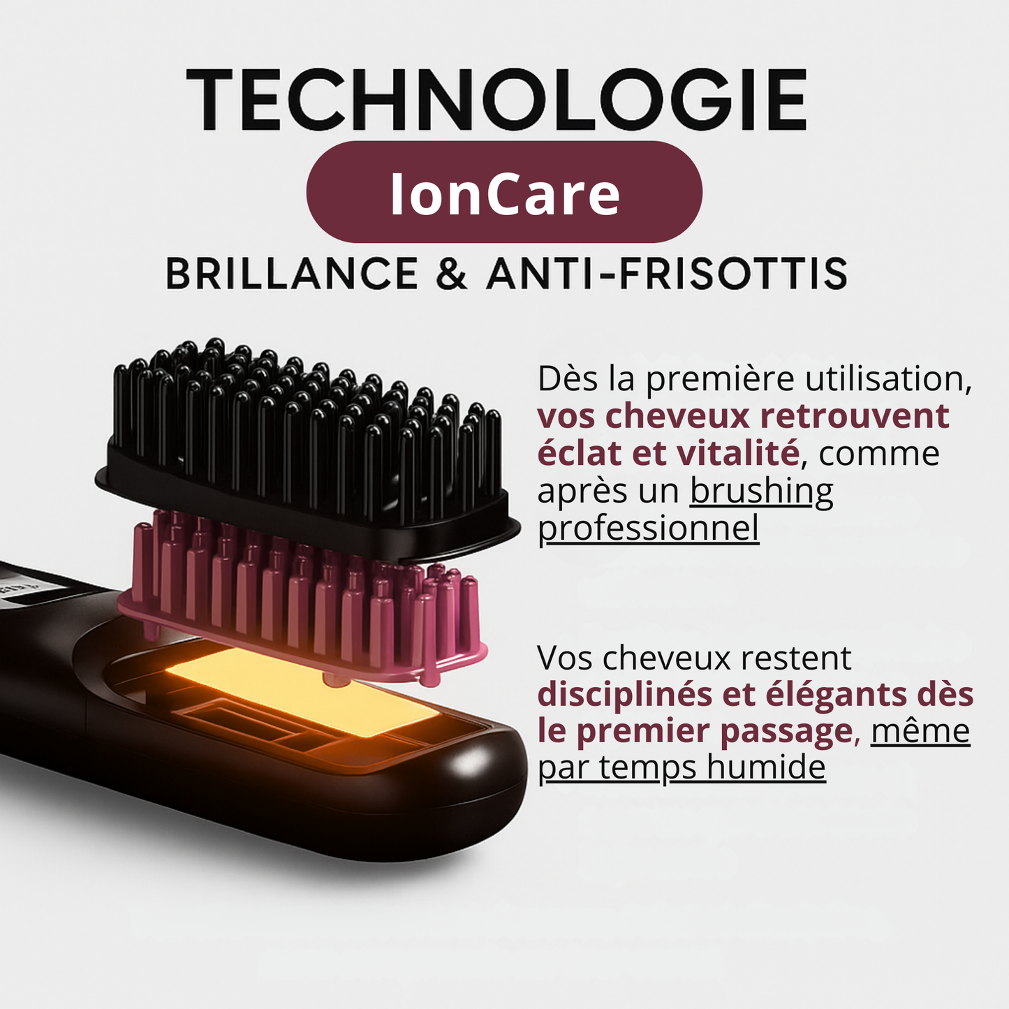 La Brosse ABRYCA™ – Redonnez vie et éclat à vos cheveux en 5 minutes