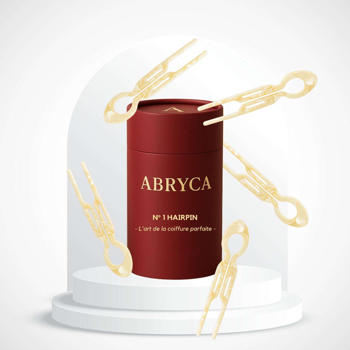 ABRYCA Nº1 HAIRPIN - Épingle à cheveux élégante et durable | Coffret Signature