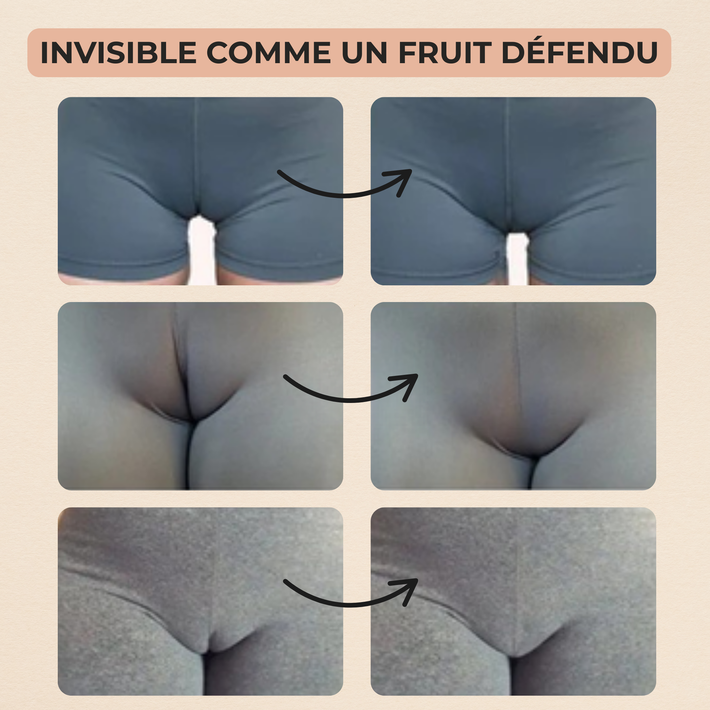 La culotte qui supprime toute démarcation intime