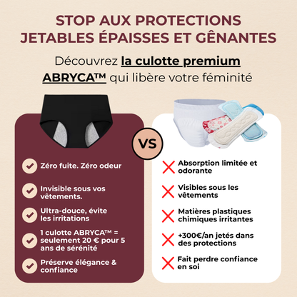 La culotte d'incontinence urinaire qui vous change la vie