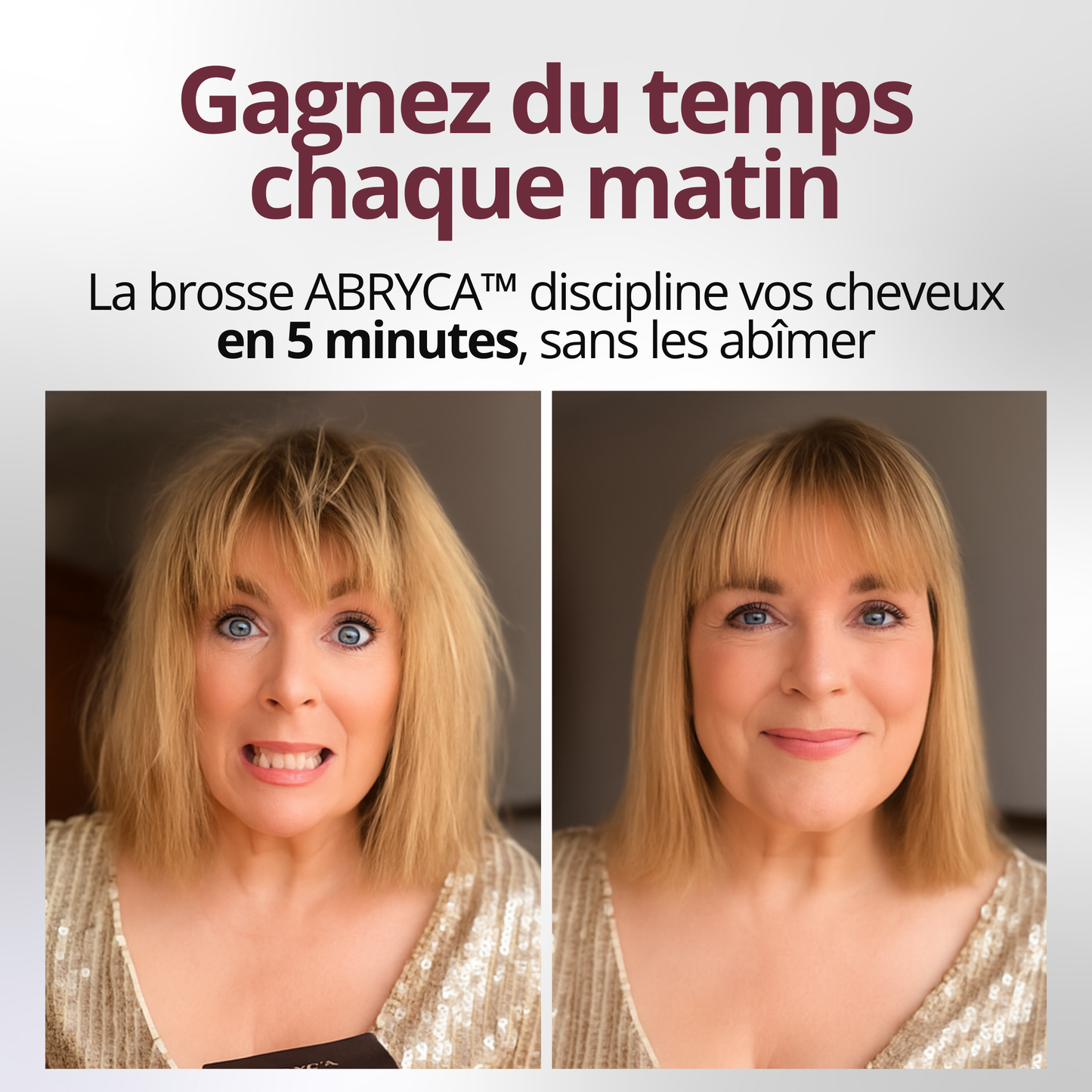 La Brosse ABRYCA™ – Redonnez vie et éclat à vos cheveux en 5 minutes
