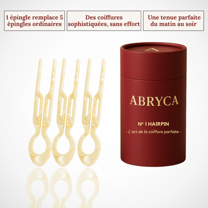 ABRYCA Nº1 HAIRPIN - Épingle à cheveux élégante et durable | Coffret Signature
