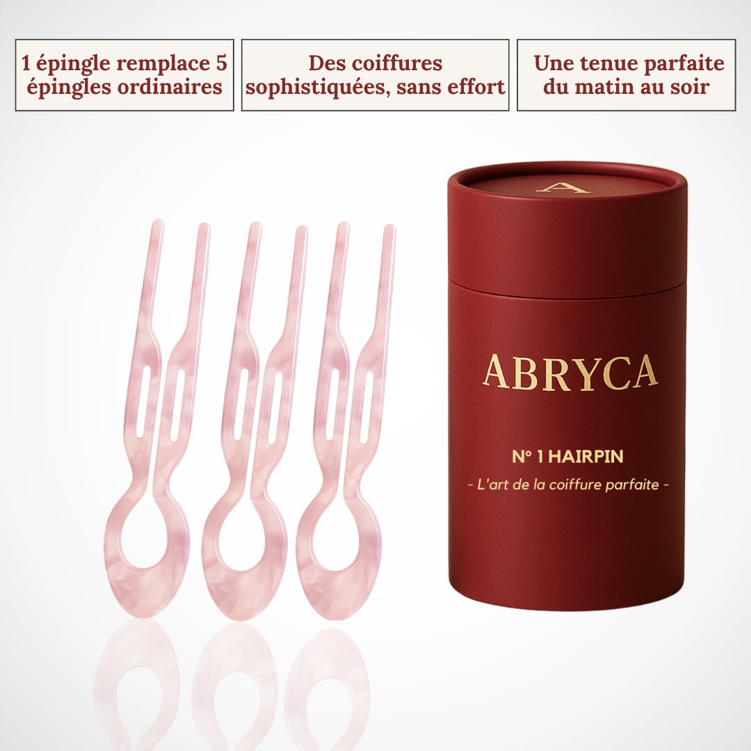 ABRYCA Nº1 HAIRPIN - Épingle à cheveux élégante et durable | Coffret Signature